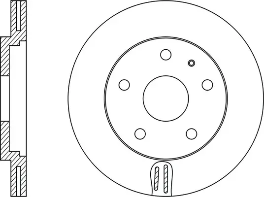Disque de frein FIT FR0193V