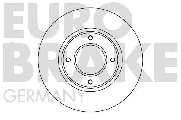 Disque de frein EUROBRAKE 5815201215