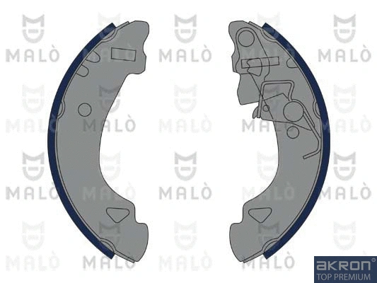 Jeu de mâchoires de frein AKRON-MALÒ 1390066