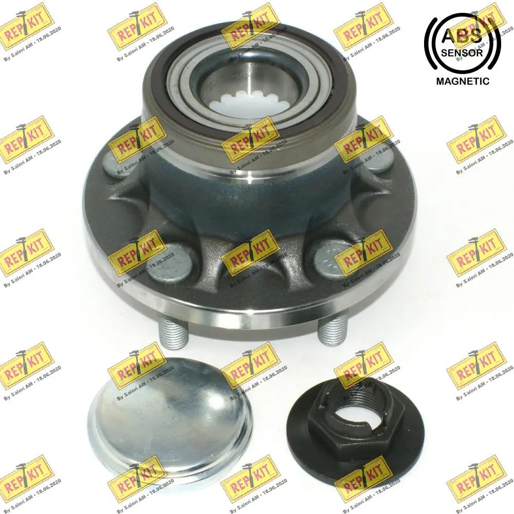 Kit de roulements de roue REPKIT RKB2254