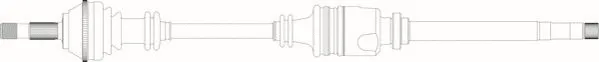 Arbre de transmission GENERAL RICAMBI FI3145