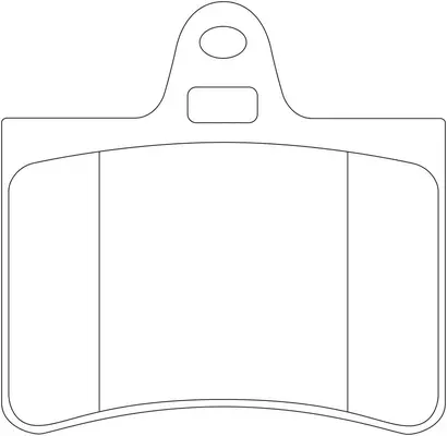 Kit de plaquettes de frein, frein à disque SB BP42193