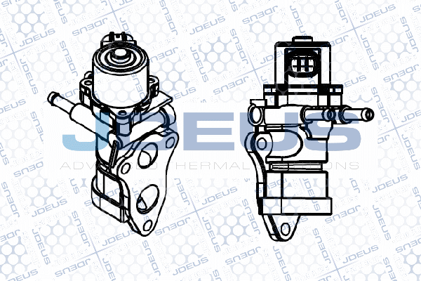 Vanne EGR JDEUS EG028001V