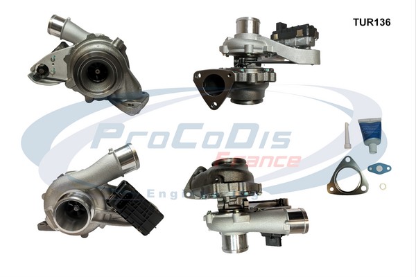 Turbocompresseur, suralimentation PROCODIS FRANCE TUR136