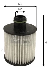 Filtre à huile CLEAN FILTERS ML4569