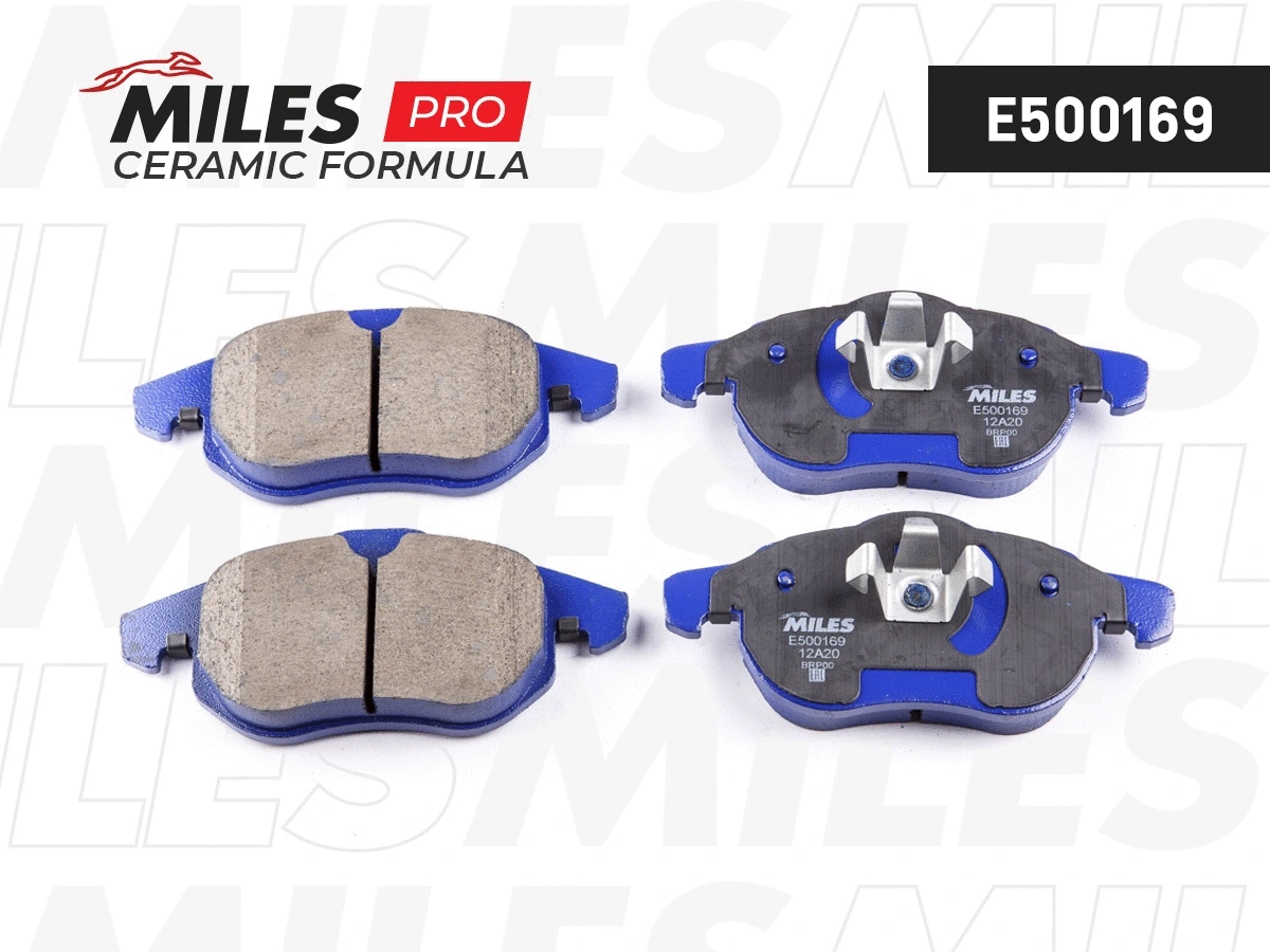 Kit de plaquettes de frein, frein à disque MILES E500169