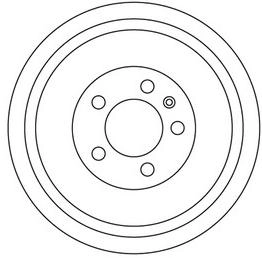 Tambour de frein ABTEX BDM982