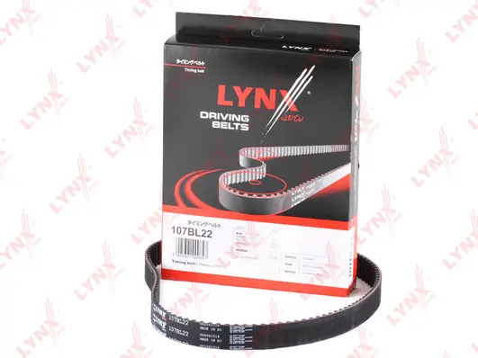 Courroie crantée LYNXAUTO 107BL22