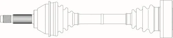 Arbre de transmission GENERAL RICAMBI FI3104