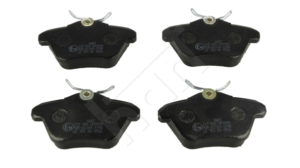 Kit de plaquettes de frein, frein à disque HART 215 905