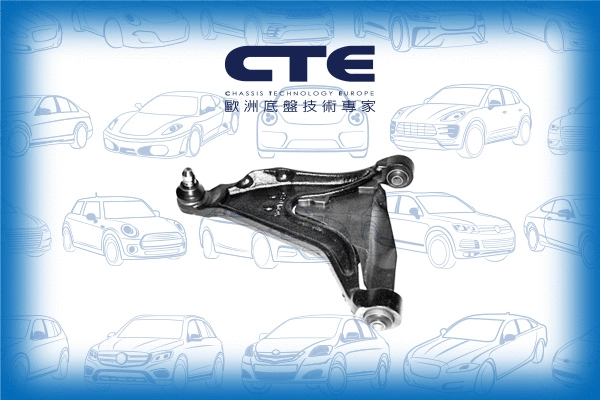 Bras de liaison, suspension de roue CTE CS-1709L