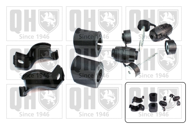 Kit de réparation, suspension du stabilisateur QUINTON HAZELL EMBK3060