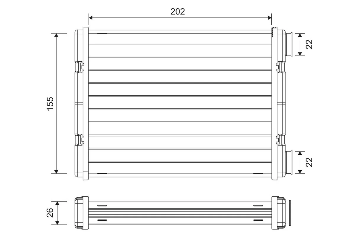 Système de chauffage VALEO 811636