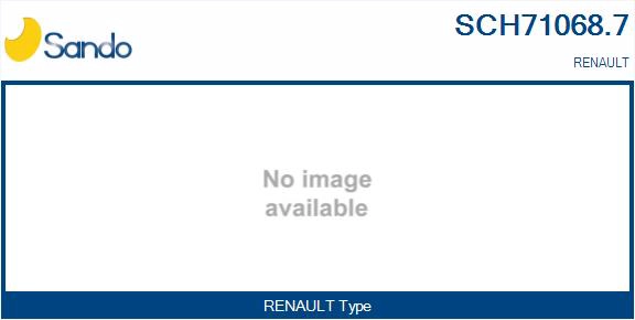 Groupe carter, turbocompresseur SANDO SCH71068.7
