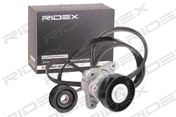 Jeu de courroies trapézoïdales à nervures RIDEX 542R0252