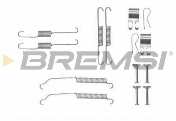 Kit d'accessoires, mâchoire de frein BREMSI SK0882