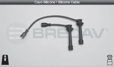 Kit de câbles d'allumage BRECAV 25.523