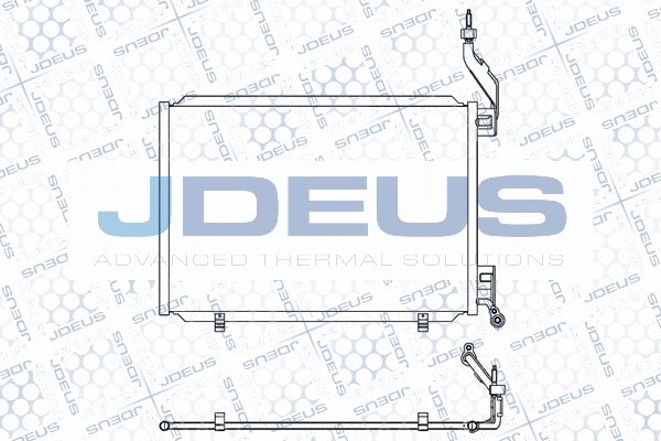 Condenseur, climatisation JDEUS 712M36