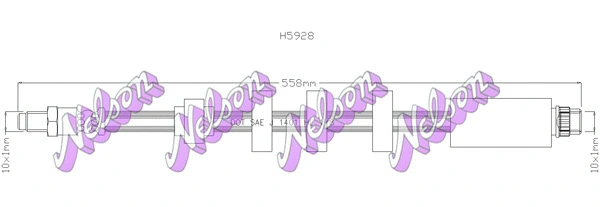 Flexible de frein KAWE H5928