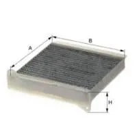 Filtre, air de l'habitacle UNIFLUX FILTERS XC418
