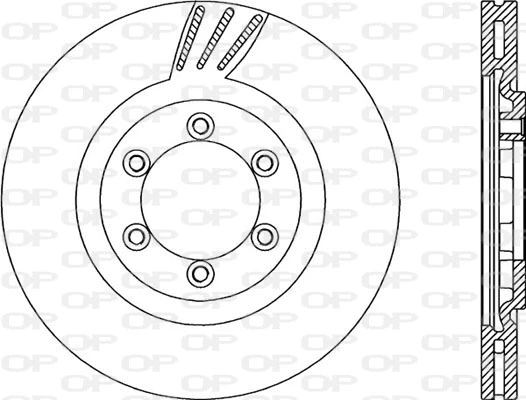 Disque de frein OPEN PARTS BDR2229.20