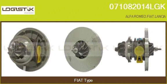 Groupe carter, turbocompresseur LGK 071082014LGK
