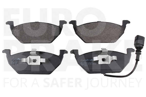 Kit de plaquettes de frein, frein à disque EUROBRAKE 5502224745