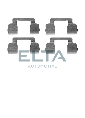 Kit d'accessoires, plaquette de frein à disque ELTA AUTOMOTIVE EA8805