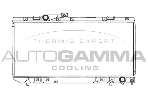 Radiateur, refroidissement du moteur AUTOGAMMA 103670