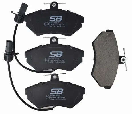 Kit de plaquettes de frein, frein à disque SB BP34023W