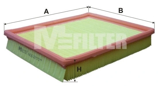 Filtre à air MFILTER K 416