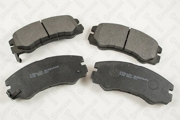 Kit de plaquettes de frein, frein à disque STELLOX 436 022-SX