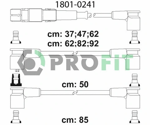 Kit de câbles d'allumage PROFIT 1801-0241