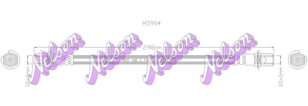 Flexible de frein KAWE H3904