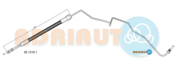 Flexible de frein ADRIAUTO 55.1219.1