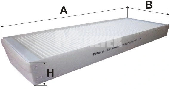 Filtre, air de l'habitacle MFILTER K 9087