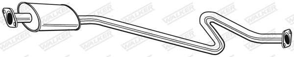 Silencieux central WALKER 23270