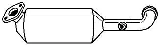 Filtre à particules / à suie, échappement SIGAM 40353