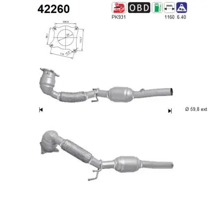 Catalyseur AS 42260