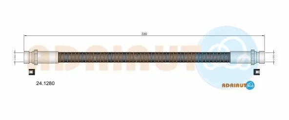 Flexible de frein ADRIAUTO 24.1280