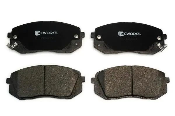 Kit de plaquettes de frein, frein à disque CWORKS C11CR0035