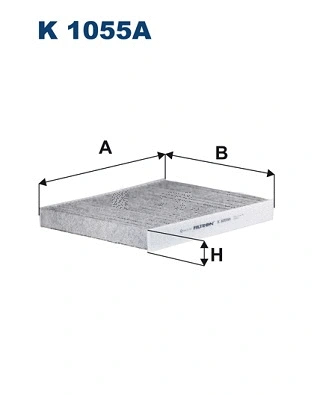 Filtre, air de l'habitacle FILTRON K 1055A