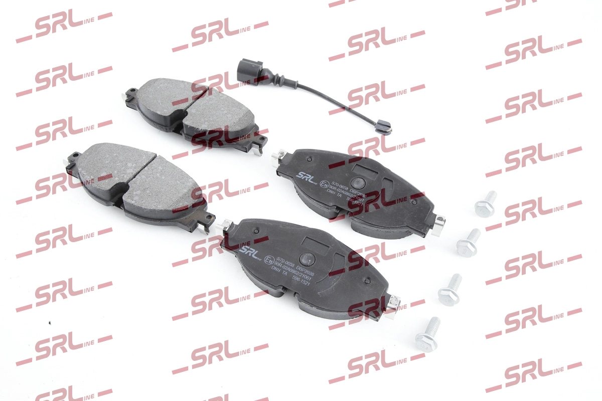 Kit de plaquettes de frein, frein à disque SRLine S70-0658