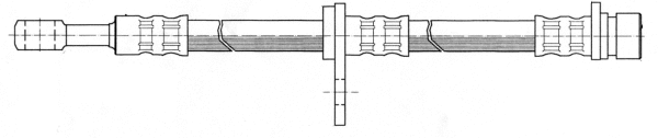 Flexible de frein CEF 511753