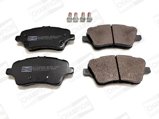 Kit de plaquettes de frein, frein à disque CHAMPION 573363CH