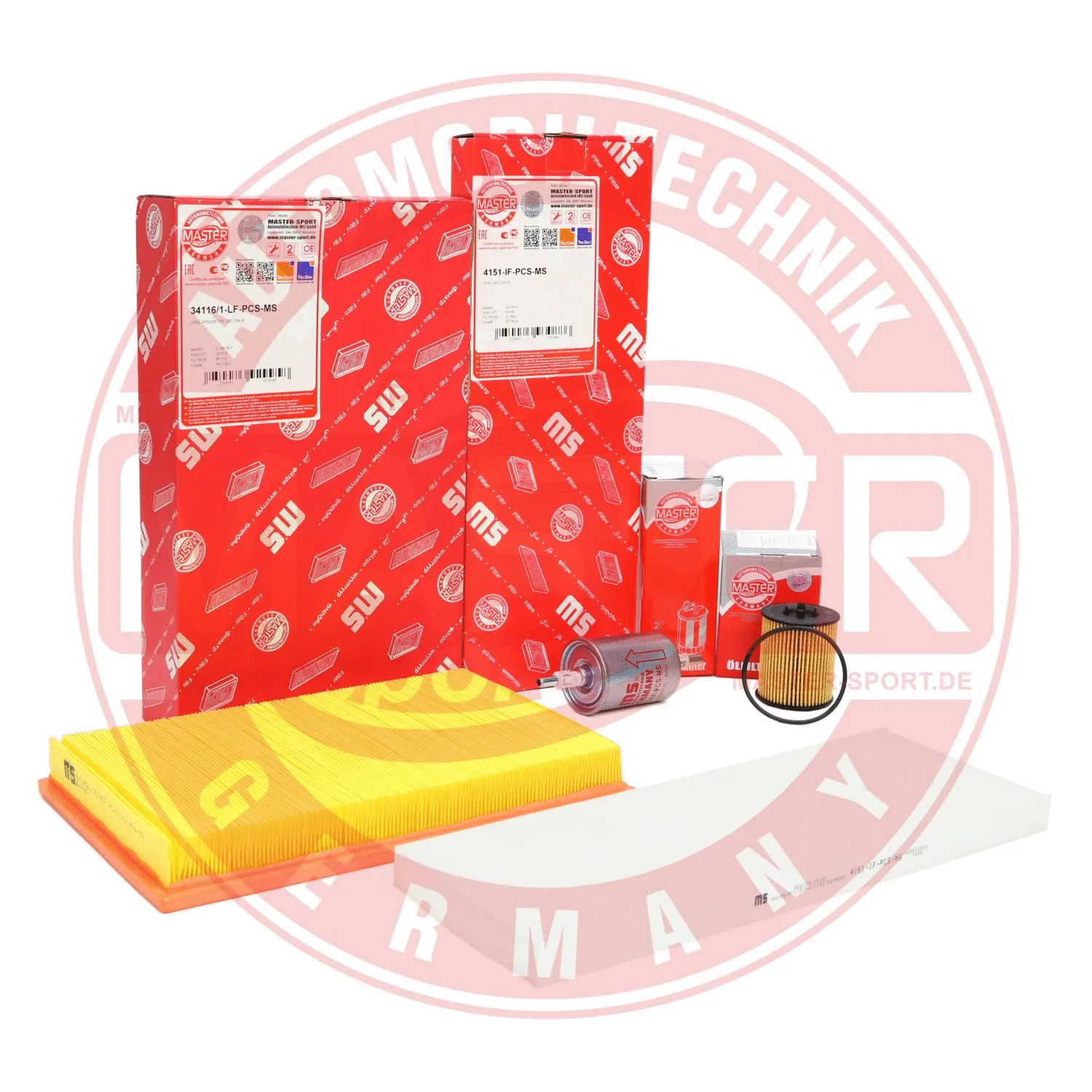 Kit de filtres MASTER-SPORT GERMANY 450001332