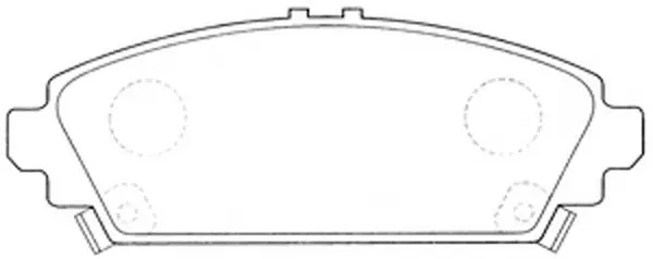 Kit de plaquettes de frein, frein à disque FIT FP8190