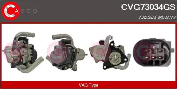 Vanne EGR CASCO CVG73034GS