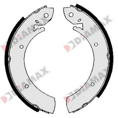 Jeu de mâchoires de frein DIAMAX N01070