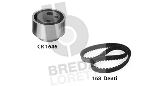 Kit de courroie crantée BREDA LORETT KCD0308